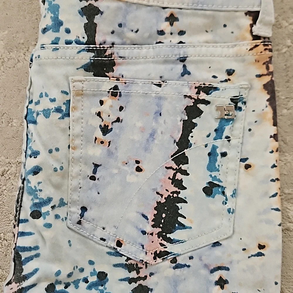 BRAND NEW GIRL'S JOE'S JEANS PANTS TIE DYE SKINNY JEANS SZ 8 $60